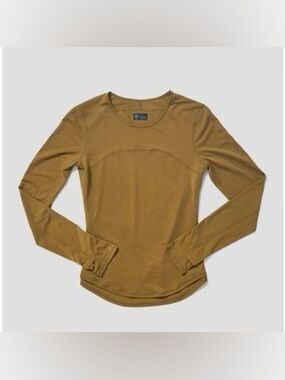 Janji Olive W's Helio Tech Long Sleeve Running Top